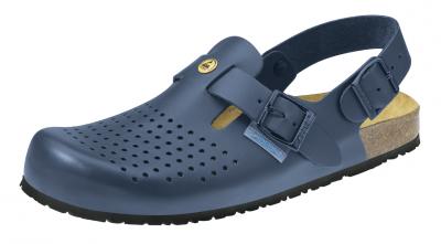 ESD Occupational Clogs Nature 4045 Men's Clogs Dark Blue Clogs ESD Size 45 ESD Products